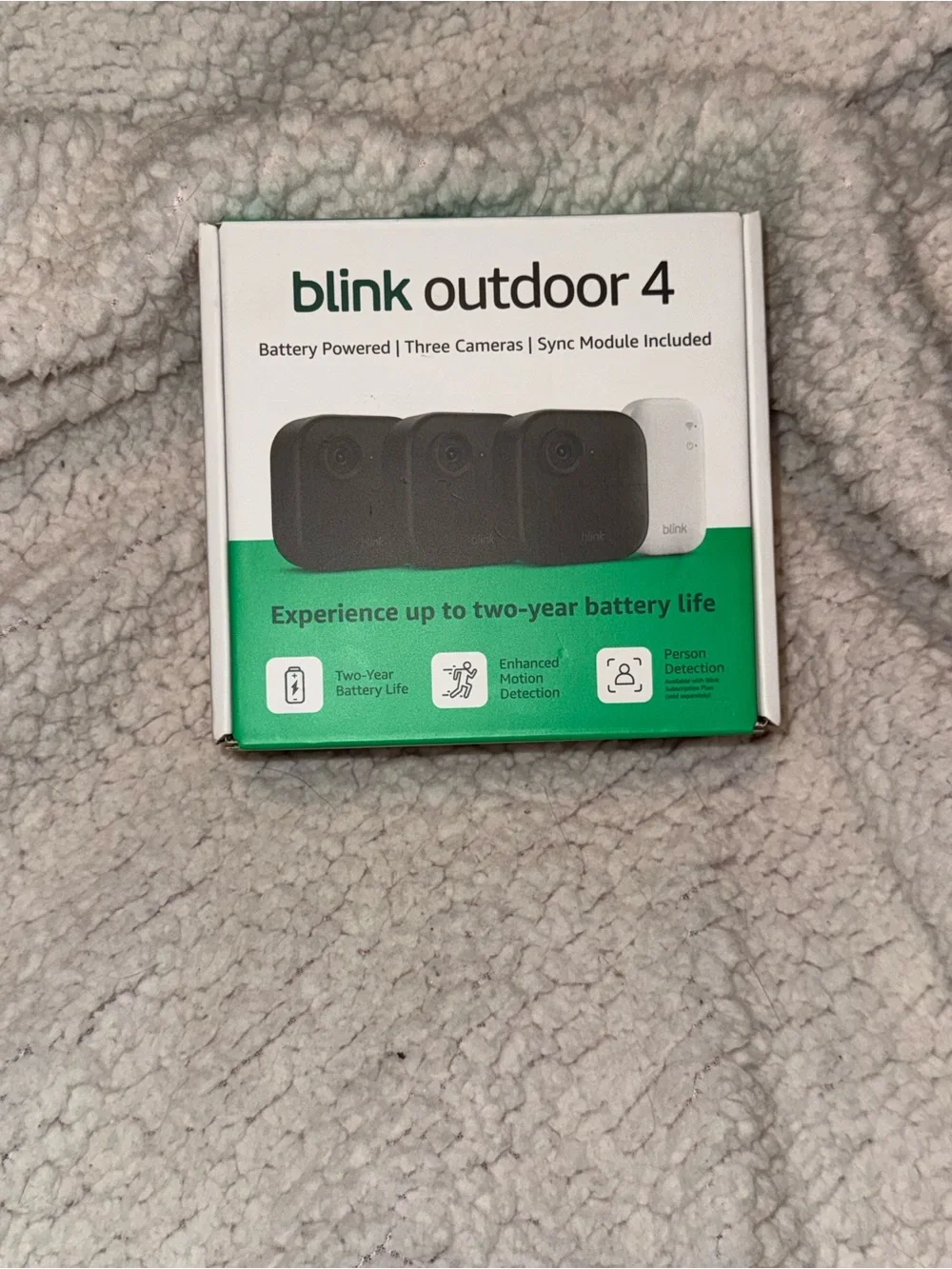 Blink Outdoor 4 Wireless Security Camera 3-Camera Kit - Black